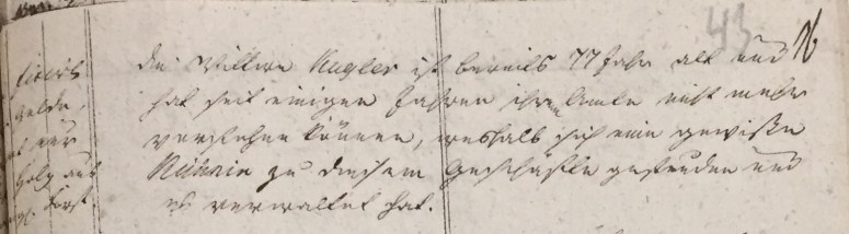 A historical document featuring handwritten text, likely related to midwifery, recording details such as names and information pertinent to childbirth assistance.